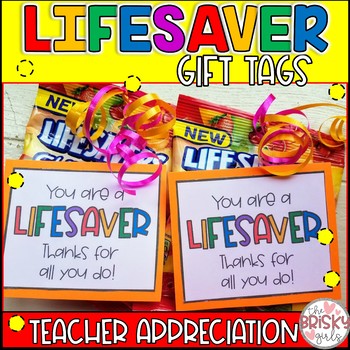 Teacher Appreciation Gift Tags By The Brisky Girls 