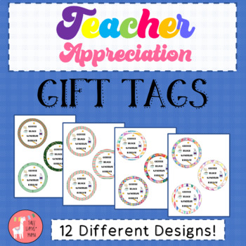 Teacher Appreciation Gift Tags for Flair Pens by Your Thrifty Co