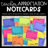 Teacher Appreciation Notecards