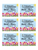 Teacher Appreciation Tags- Flowers