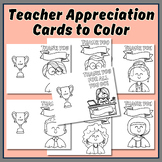 Teacher Appreciation Thank You Cards for Teachers