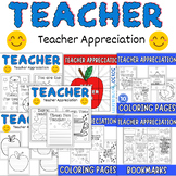 Teacher Appreciation Week Activity Packet, Teachers Day Bundle