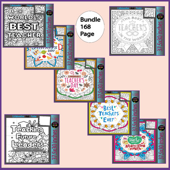 Preview of Teacher Appreciation Week Collaborative Poster, End Of the year Activity Bundle