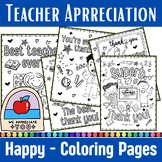Teacher Appreciation Week Coloring Pages | Teacher Appreci