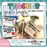 Teacher Appreciation Week/Day Gift Tags (Flowers, Coffee, 