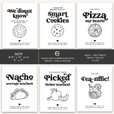 Teacher Appreciation Week Food and Treat Signs Bundle | Pr