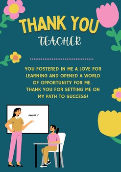 Preview of Teacher Appreciation Week, Printable Survey Thank You Coloring Page