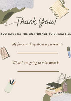 Preview of Teacher Appreciation Week Printable, Teacher Survey, Teacher Printable