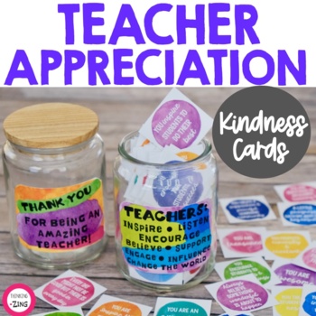 Huxters Teacher Appreciation Card - Square Thank You Card for Teachers -  Inspirational Quote and Artwork - Ideal for