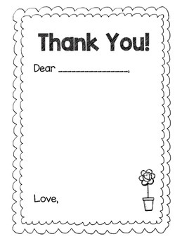 Teacher Appreciation Week Thank You Note (EDITABLE!) by Shafer's ...