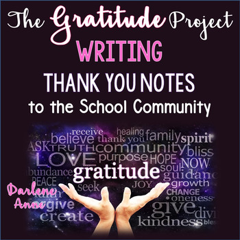 Preview of Teacher Appreciation: Writing a Thank You Note