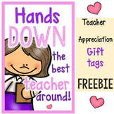 Teacher Appreciation gift tags