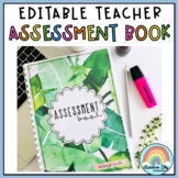 Teacher Assessment Book - Assessment Binder