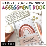 Teacher Assessment Book - Assessment Binder | Modern Rainbow