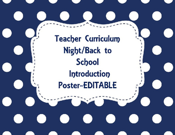 Curriculum night power point 1st grade 2014 2015