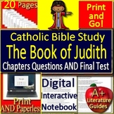 The Book of Judith Bible Study - Catholic - PRINTABLE and 