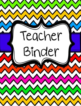 Preview of Teacher Binder {Editable}