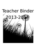 Teacher Binder