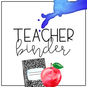Preview of Teacher Binder (2019-2020)