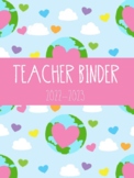 Teacher Binder Cover 2022-2023