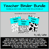 Teacher Binder 2023-2024 with Calendar and Teacher Forms BUNDLE