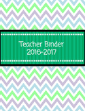 Teacher Planning Binder