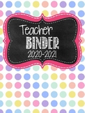 Teacher Binder Cover