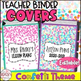 Teacher Binder Cover Free