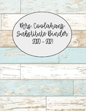 Teacher Binder Covers: Farmhouse Theme