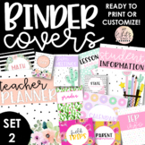 Teacher Binder Covers {SET TWO}