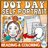 Dot Day International Activities Self Portrait Worksheet A