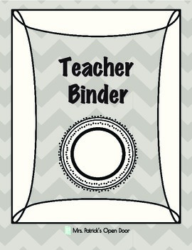 Preview of Teacher Binder & Organization Tools