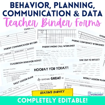 Behavior Modification Binder