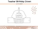 Teacher Birthday Crown