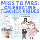Teacher Getting Married Activities Bride Reader Advice Des