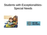 Teacher Cadets: Exceptional Students Powerpoint with Project