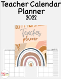 Teacher Calendar Planner 2022