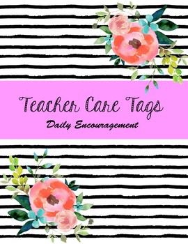 Preview of Teacher Care Tags