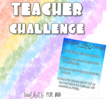 Preview of Teacher Challenge: Digital Resource