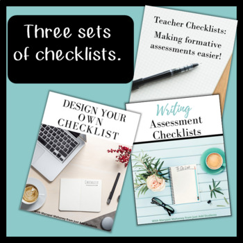 Formative Assessment Checklists: Editable! by Just Add Students | TpT