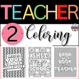 Teacher Coloring Pages for Adults - Humorous & Jokes for T