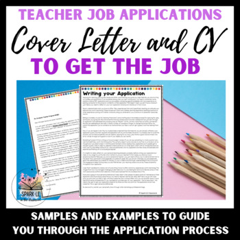 Preview of Teacher Cover Letter & Resume CV | Samples & Examples to Help You Get The Job!