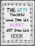 Teacher Decor Quote