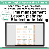 Teacher Digital Assessable Planner | SPED Teacher | Classr