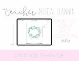 Teacher Digital Planner | Digital Planner | Ipad Planner |