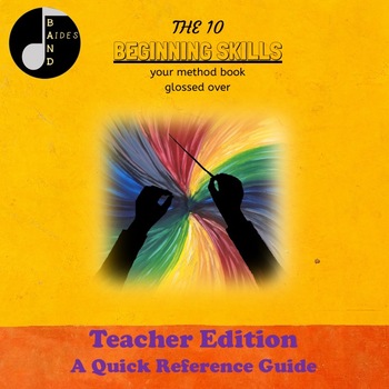 Preview of Teacher Edition- The 10 Beginning Skills Reference Guide