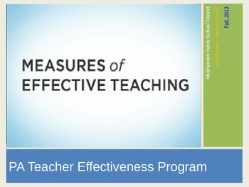 Preview of Teacher Effectiveness Program