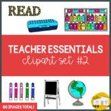 Teacher Essentials Clipart Part 2 - Personal & Commercial Use!