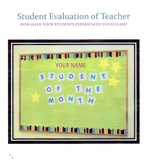 Teacher Evaluation by Students