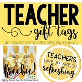 Teacher Gift Tags FREEBIE: Lemonade Edition